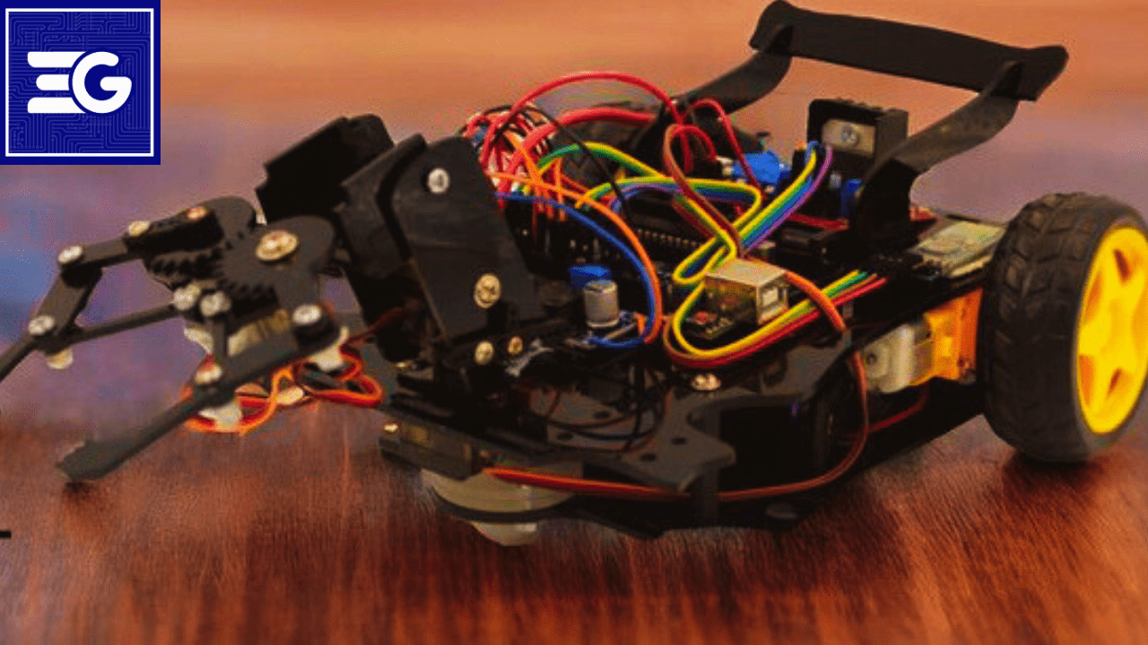 Arduino Bluetooth-Controlled Robotic Arm Car for Pick and Place Tasks